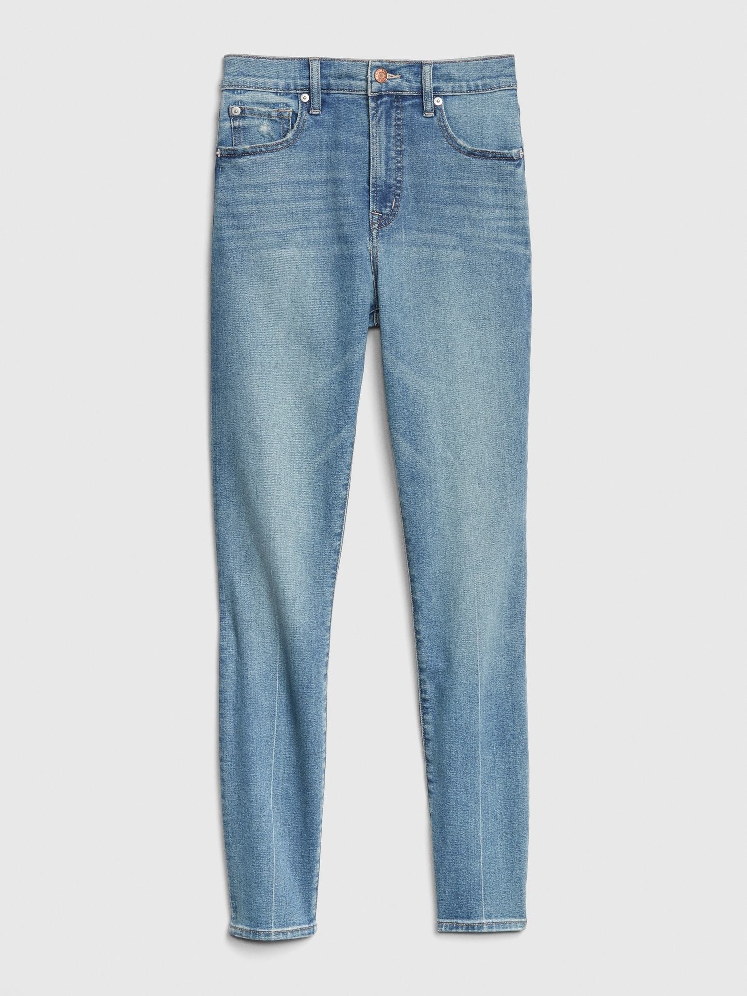 High Rise True Skinny Jeans with Secret Smoothing Pockets Gap