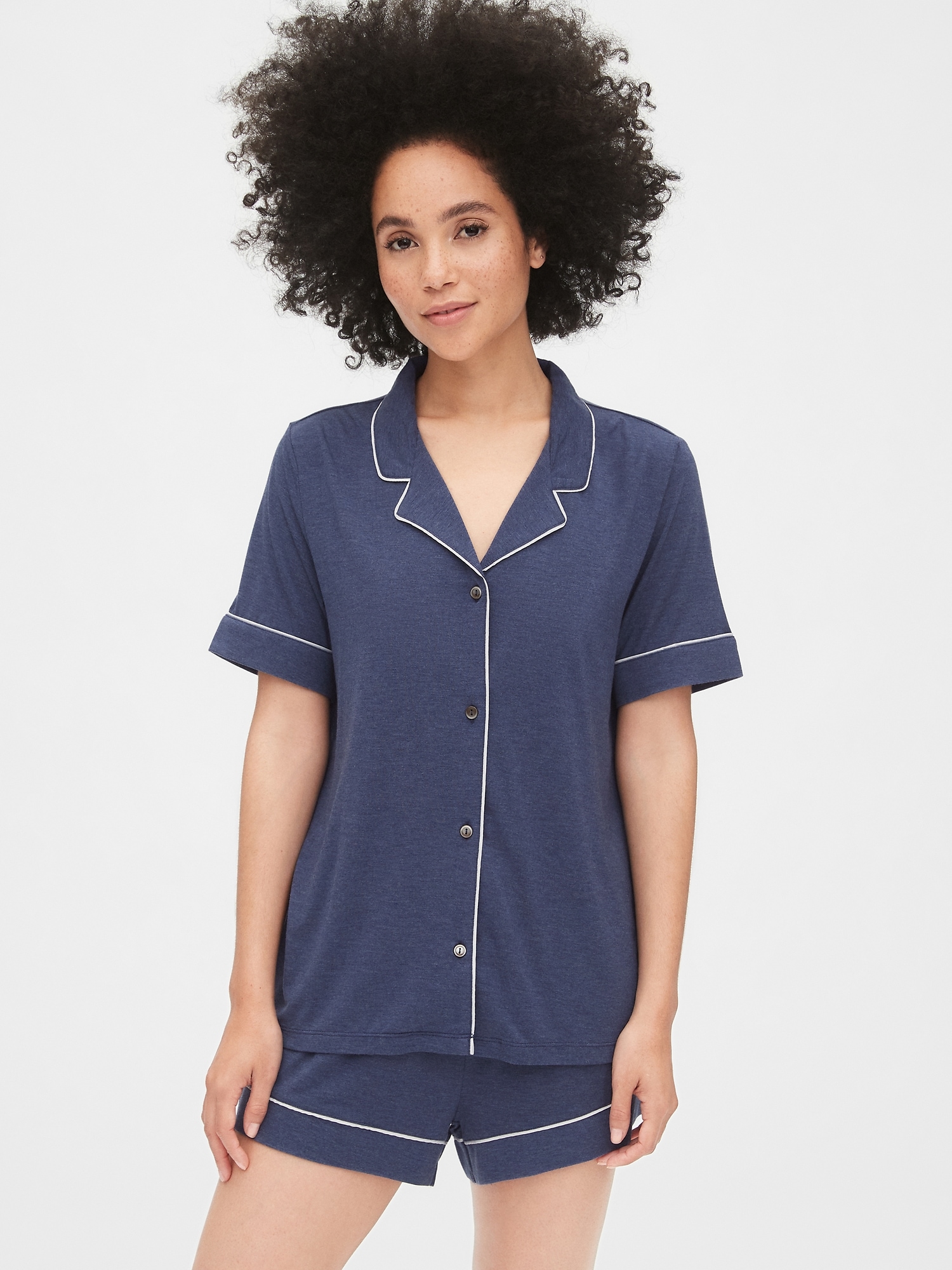 Buy Gap Modal Truesleep Pyjama Top from the Gap online shop