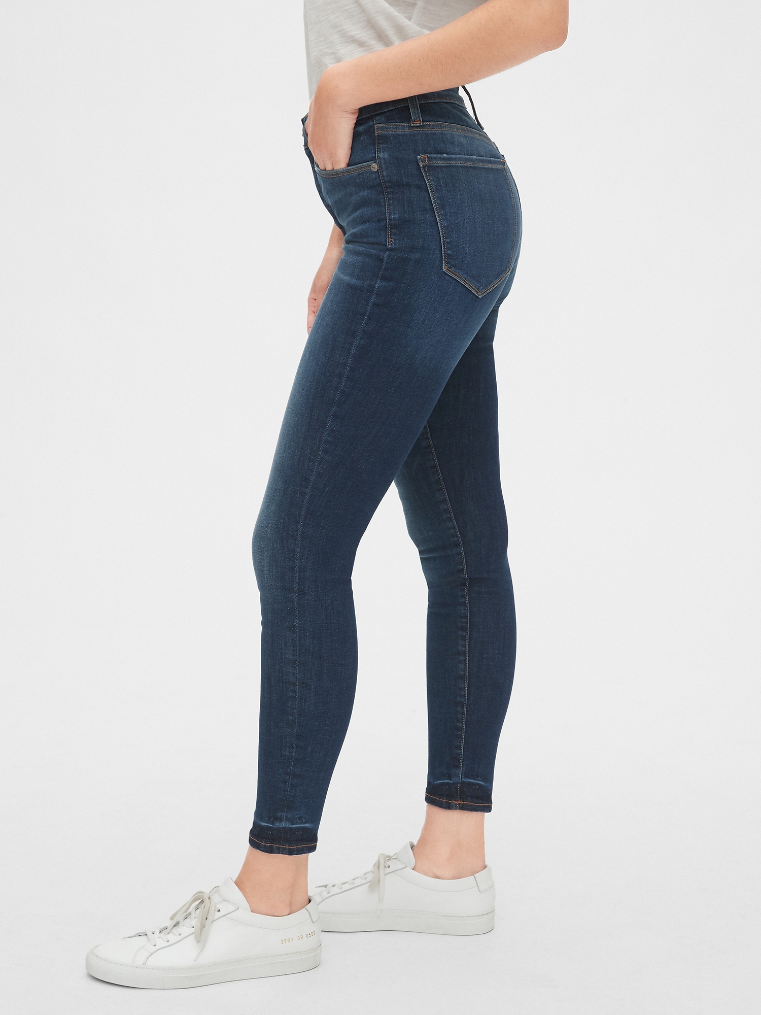 gap high waisted skinny jeans