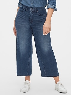 gap womens wide leg jeans