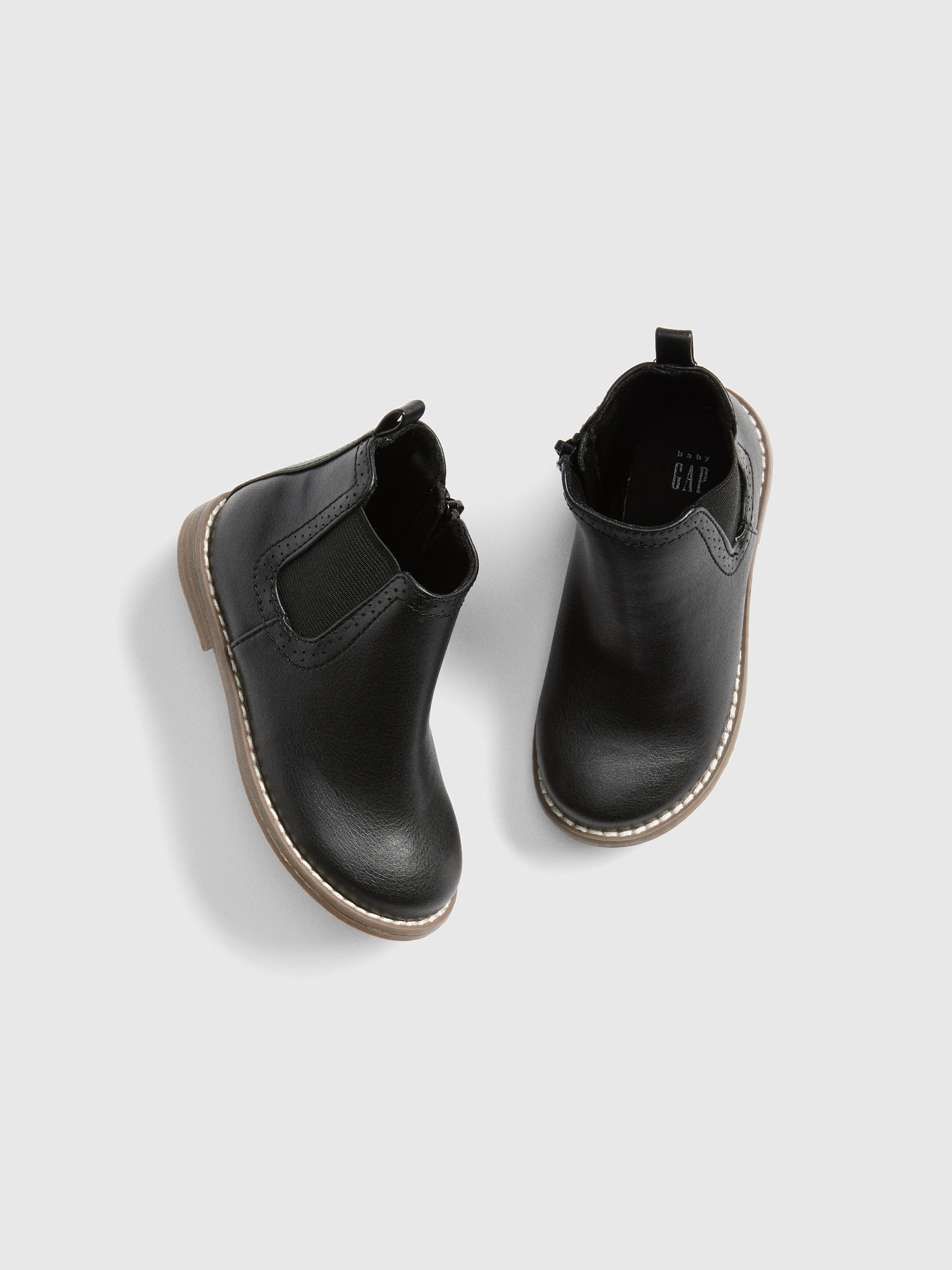 Gap black outlet chelsea boots