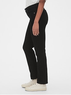 gap true straight trousers