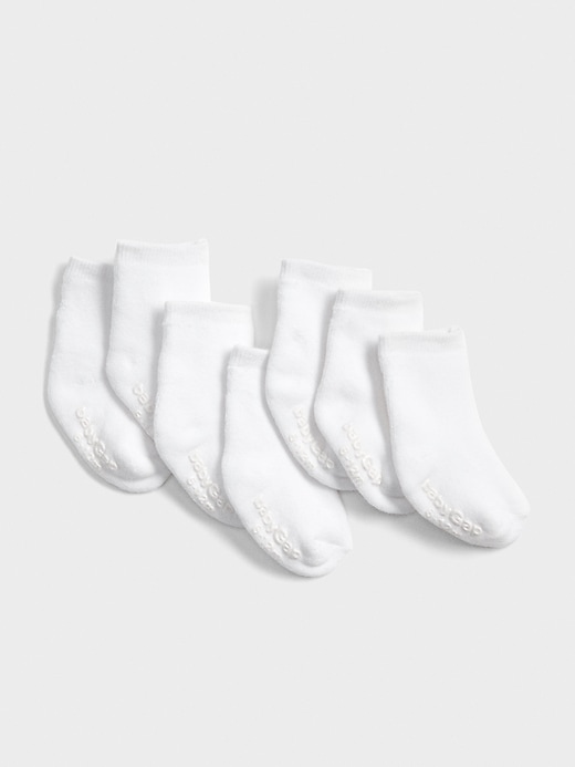 View large product image 1 of 1. Baby Crew Socks (7-Pack)