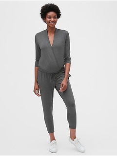 maternity long sleeve jumpsuit