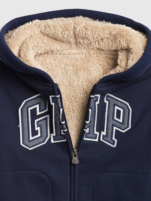 Image number 3 showing, Toddler Gap Logo Sherpa Sweatshirt