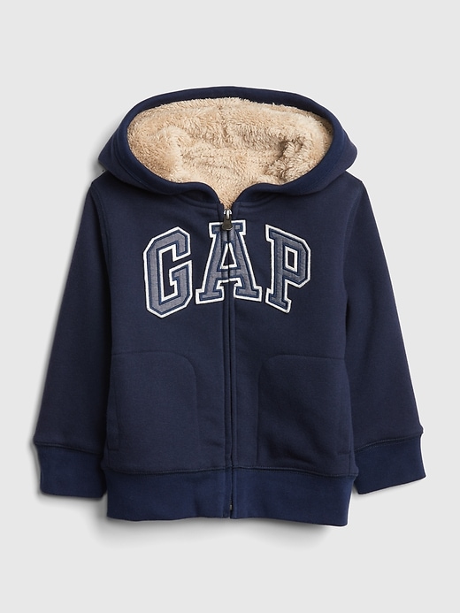 Image number 1 showing, Toddler Gap Logo Sherpa Sweatshirt