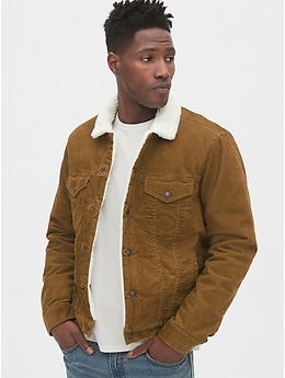 Gap corduroy sherpa jacket hotsell