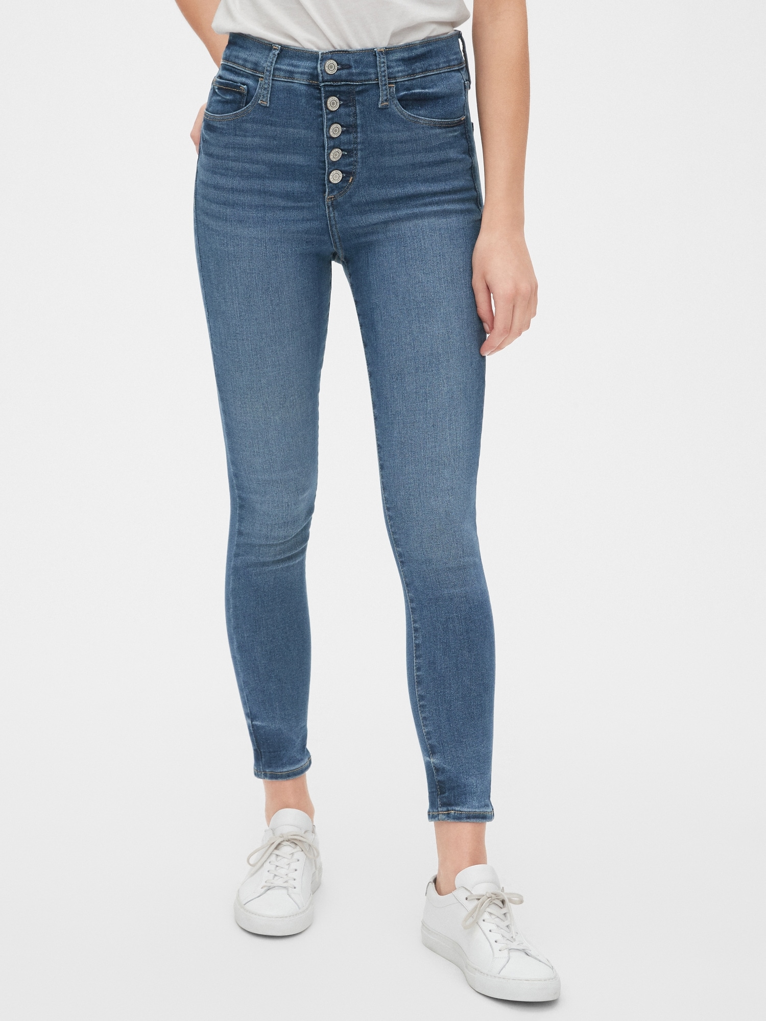 gap high rise jeans