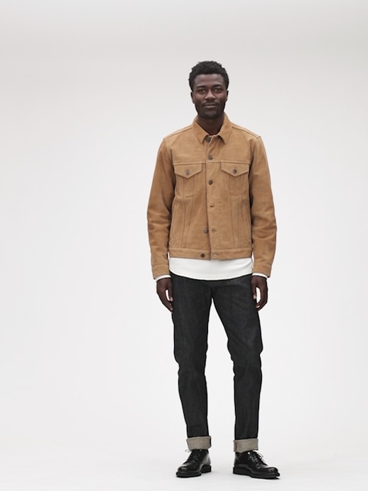 Gap mens shop suede jacket