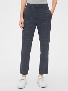 zara black pants with white stripe