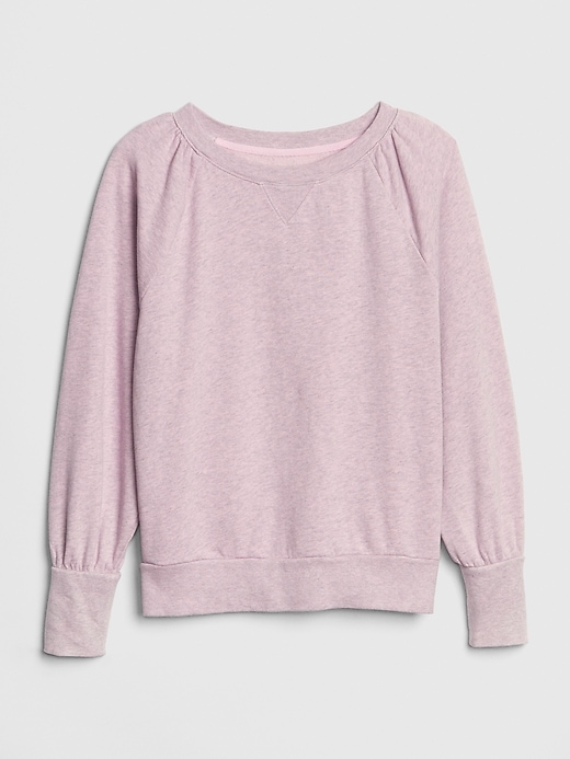 Vintage Soft Puff Sleeve Crewneck Sweatshirt Gap