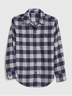 gap flannel shirt