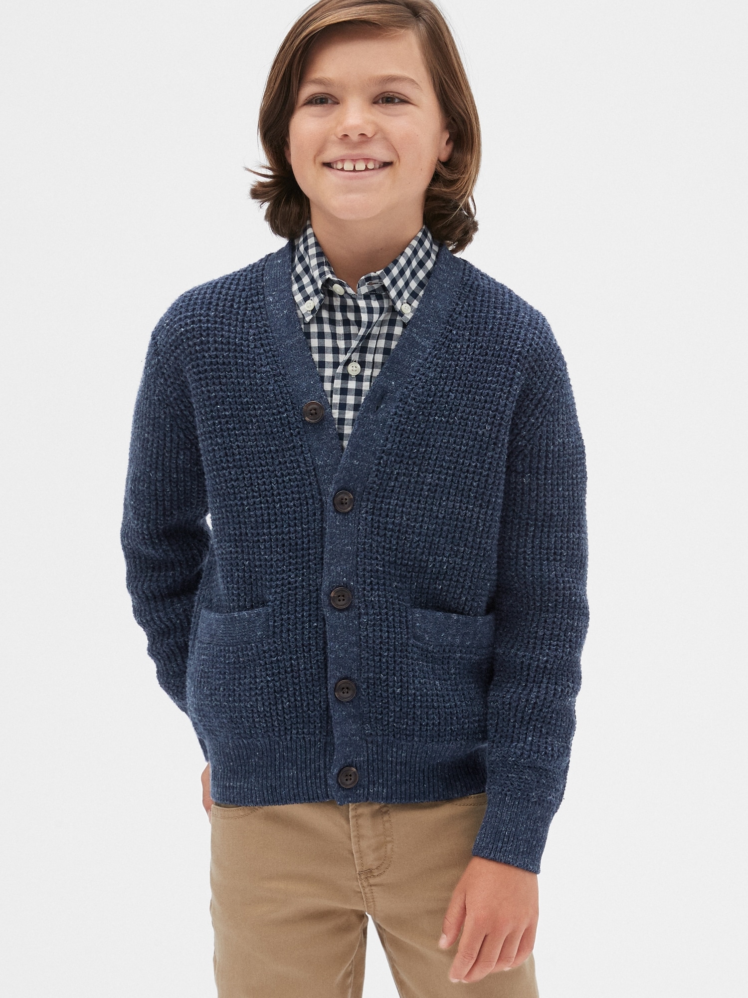 Gap Toddler Boys' Waffle Knit Sweater, Sweaters