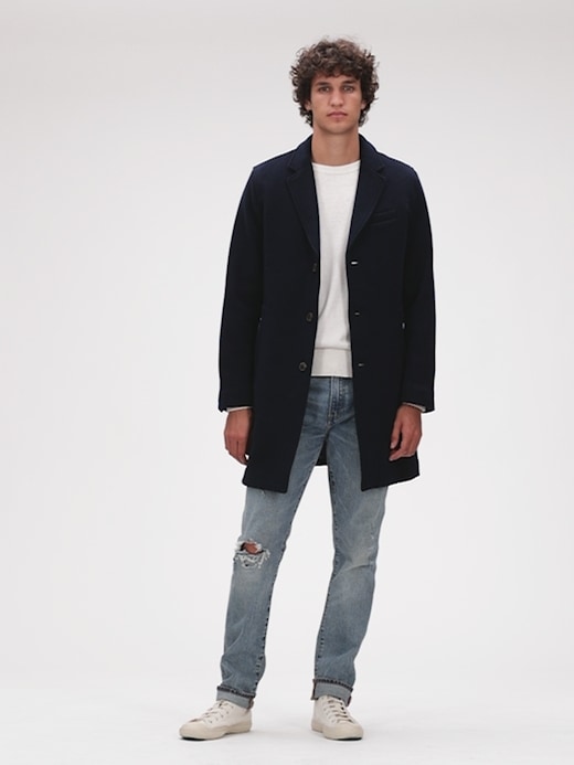 Gap men's deals wool coat