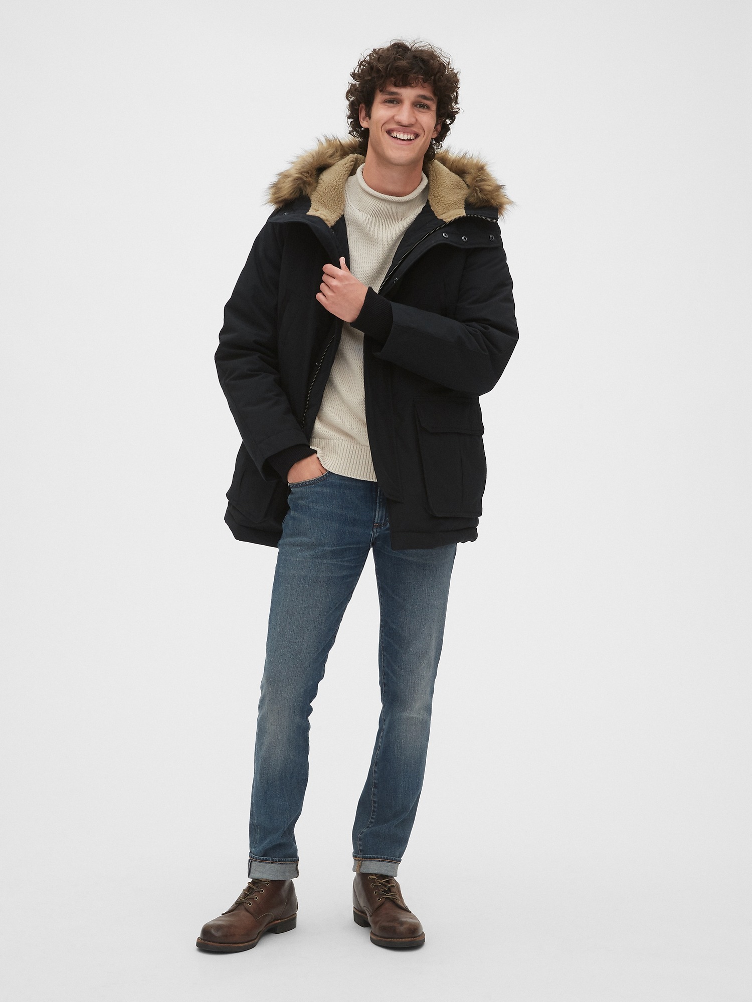 Cold control max parka hot sale gap