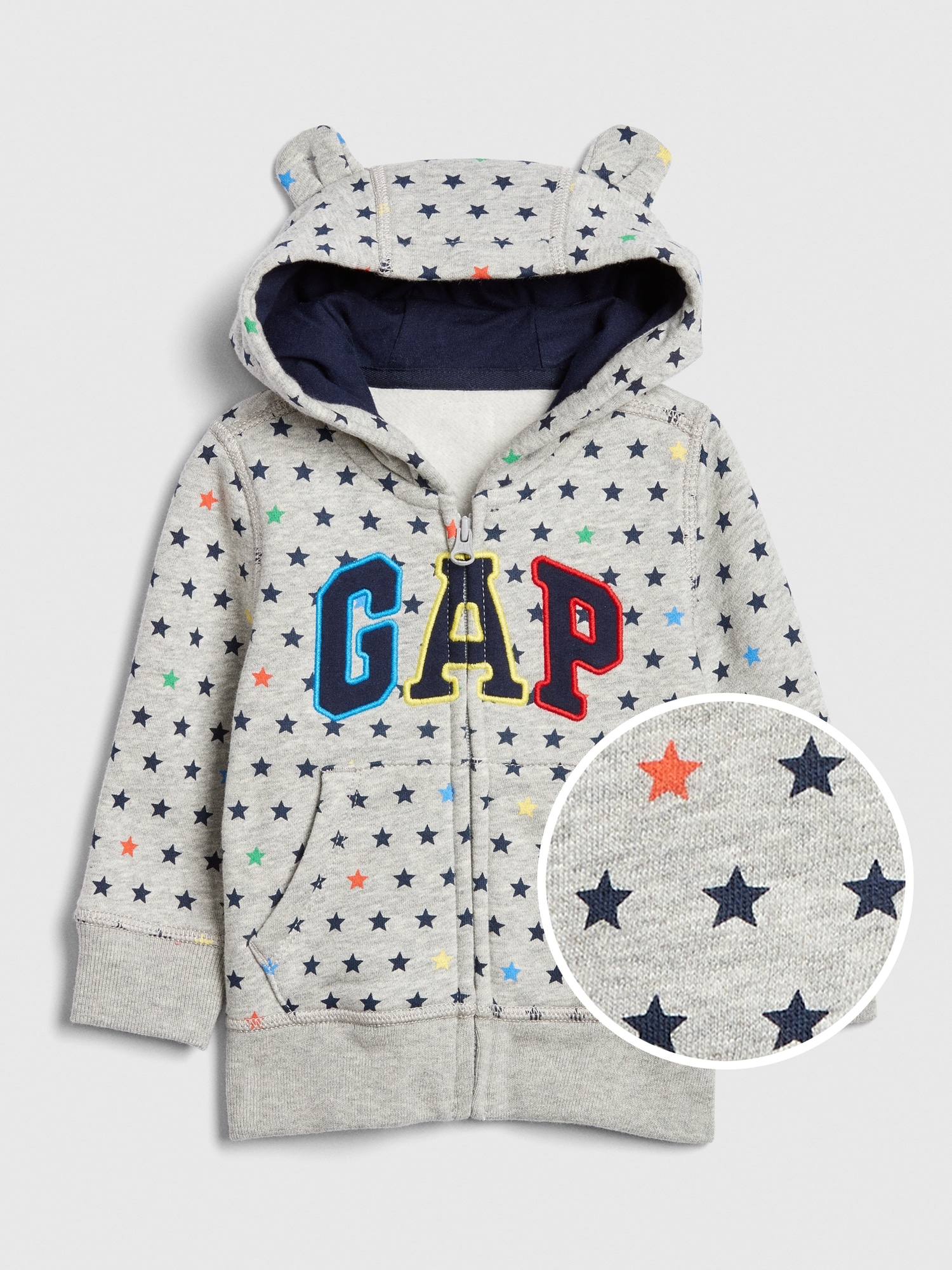 Baby Gap Logo Brannan Bear Hoodie Sweatshirt | Gap