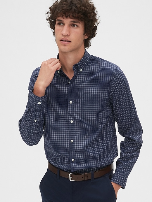 View large product image 1 of 1. Performance Poplin Shirt