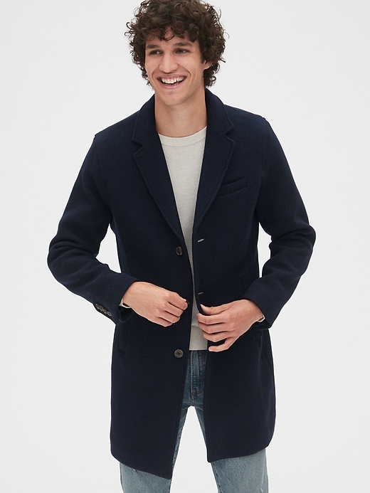 Gap wool deals car coat