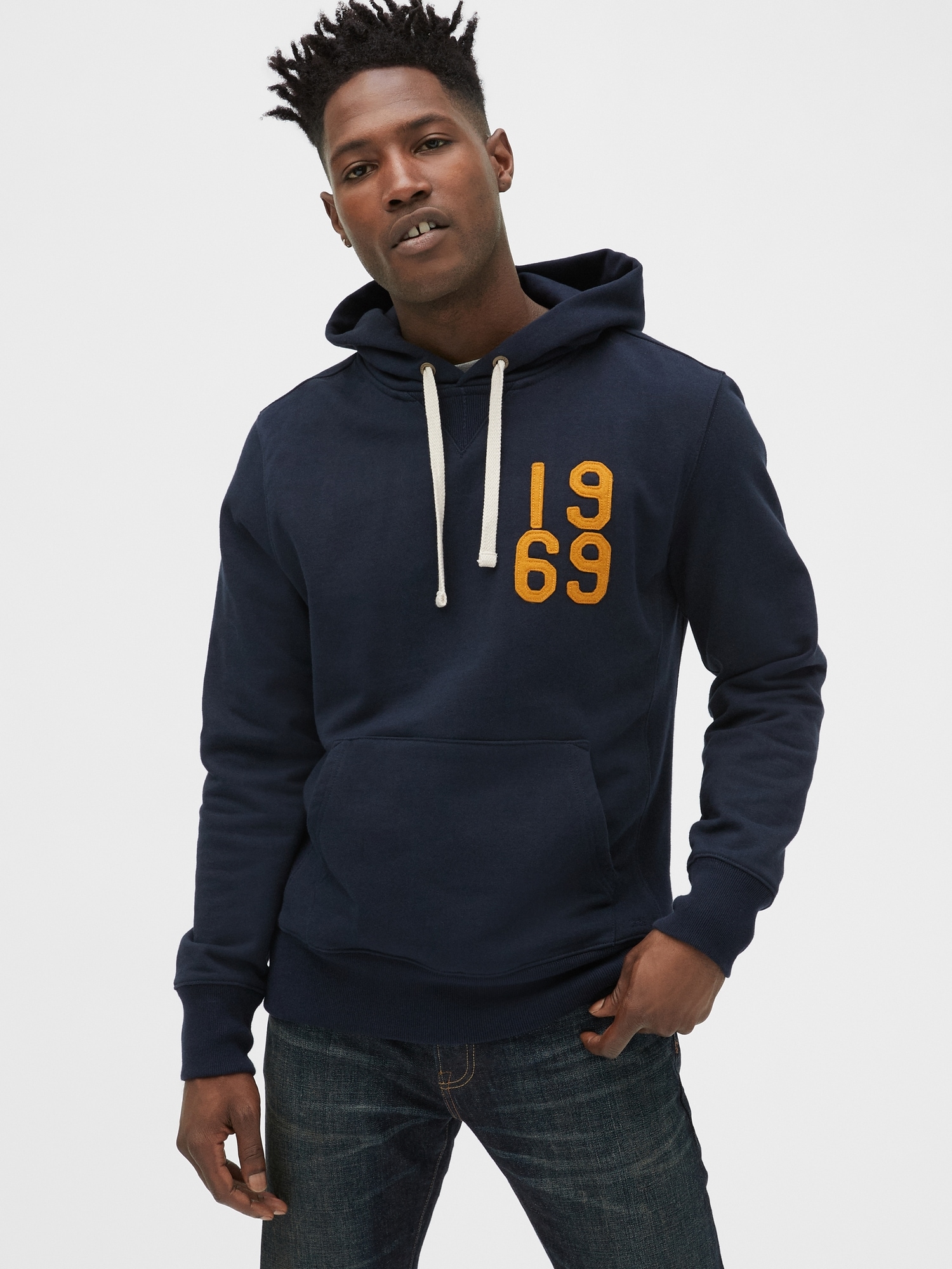 Gap heavyweight hoodie hot sale