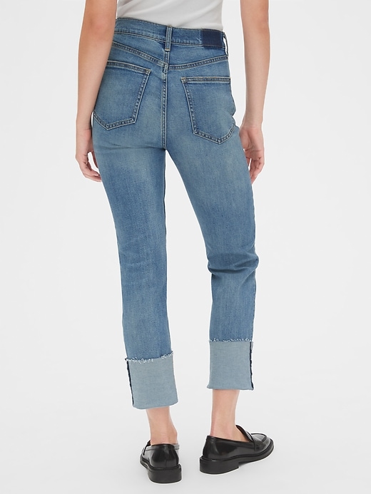 Image number 2 showing, High Rise Cigarette Jeans with Secret Smoothing Pockets