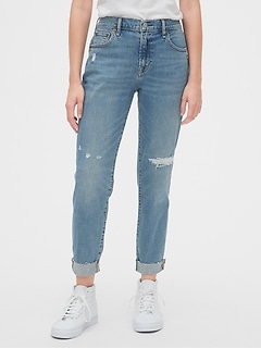 gap destroyed jeans