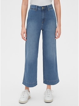gap cropped jeans