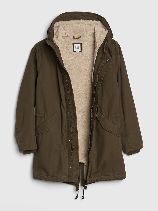 Image number 7 showing, Sherpa-Lined Fishtail Parka