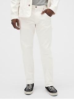 white jeans gents