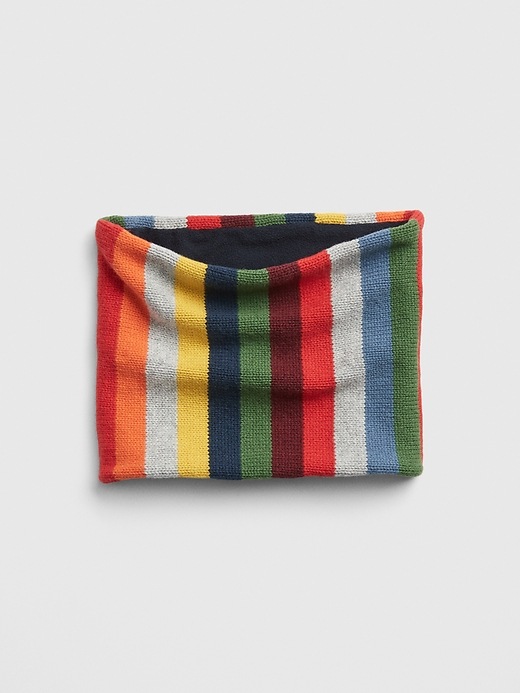 View large product image 1 of 1. Kids Crazy Stripe Neckwarmer
