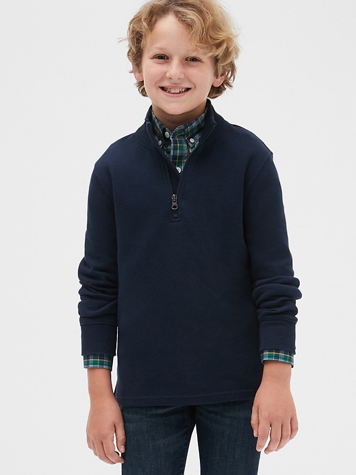 Kids Quarter Zip Sweater Gap