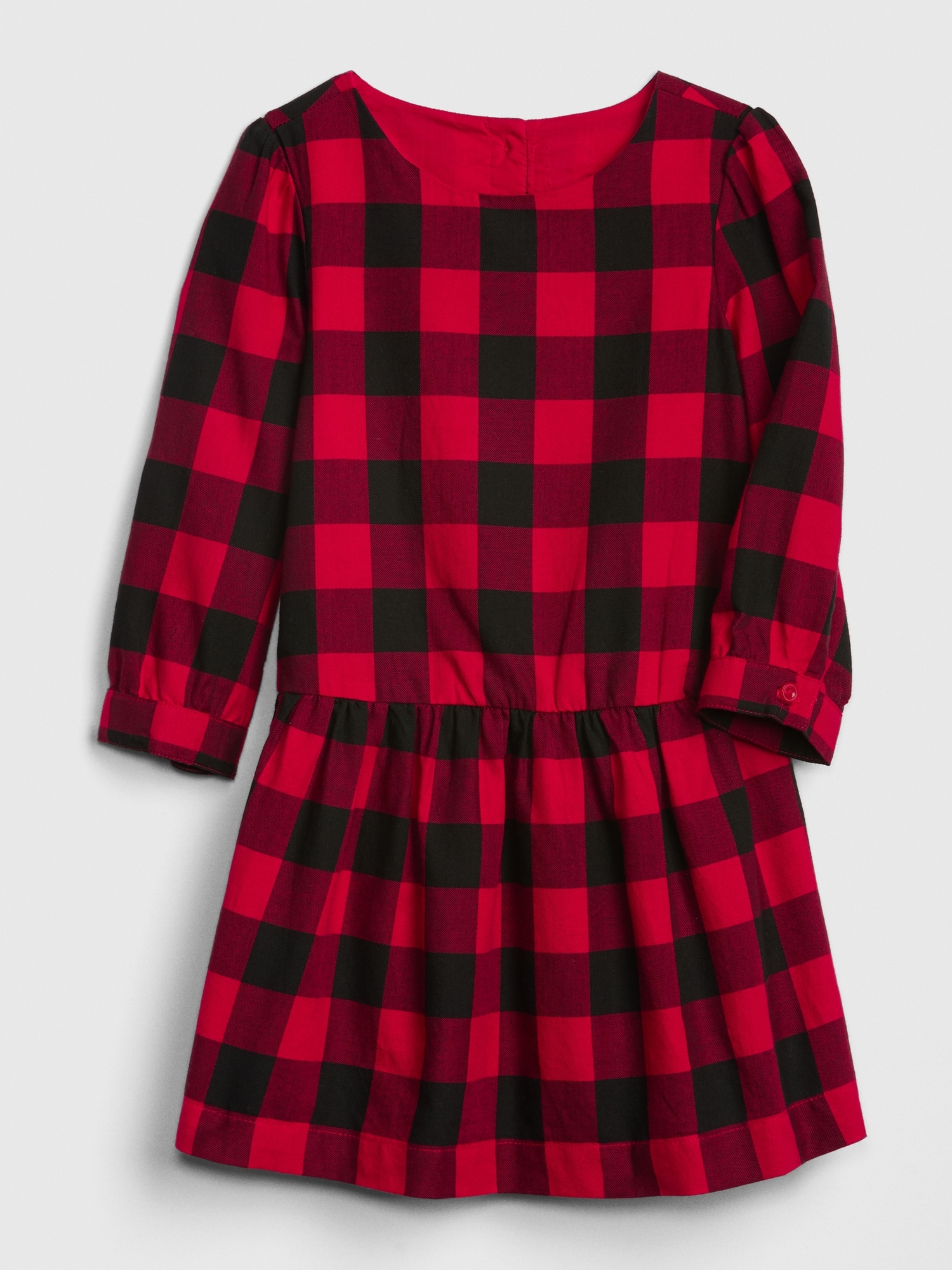 Gap buffalo 2025 plaid dress