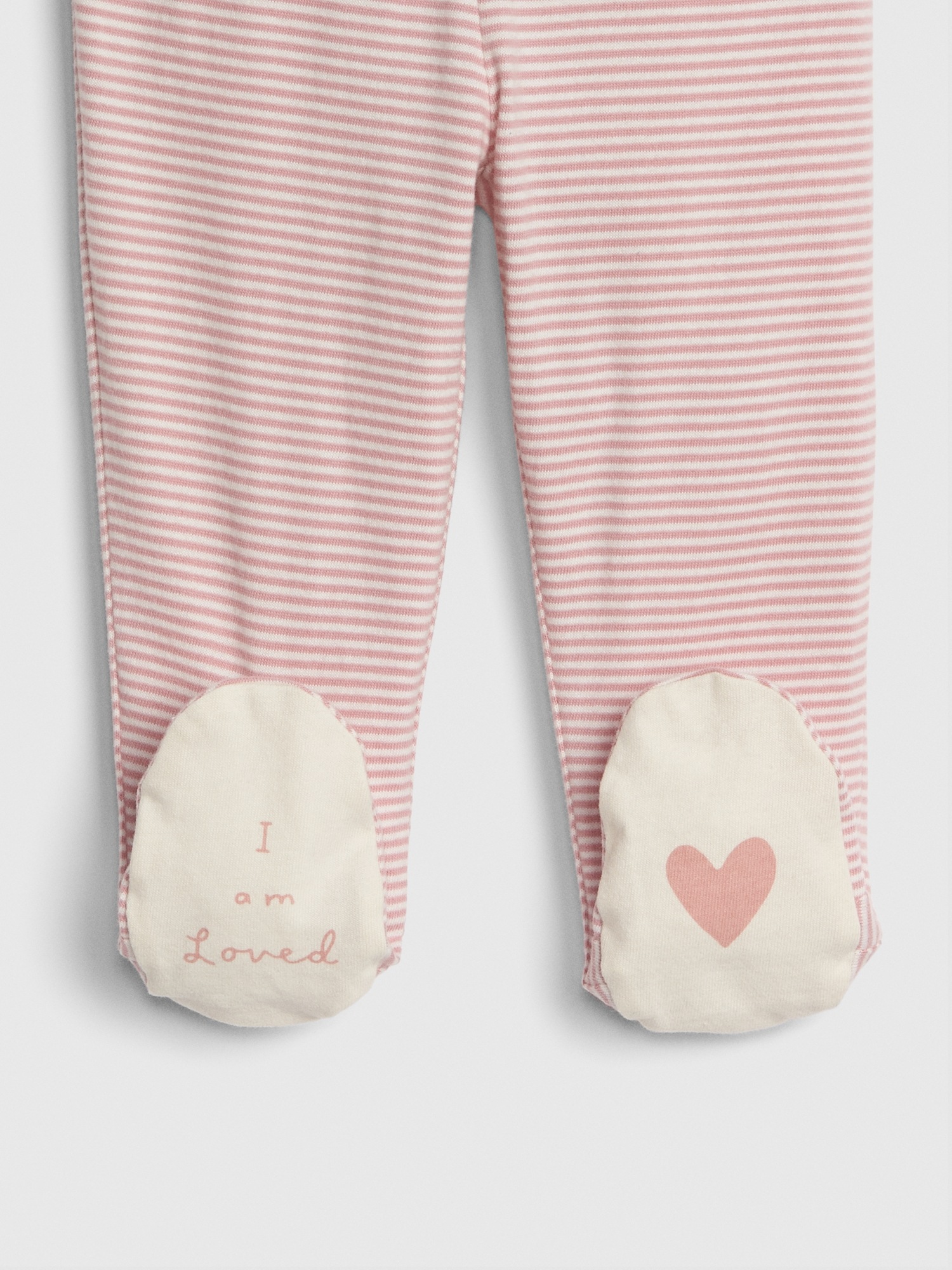 Baby Organic Cotton Footed Pants Gap