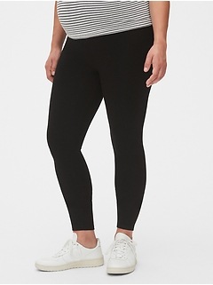 gap blackout maternity leggings