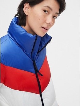 Coldcontrol high shine puffer on sale jacket