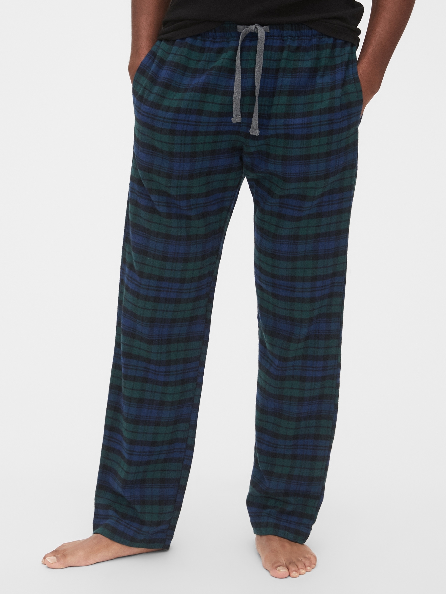 Gap mens store flannel pajama bottoms