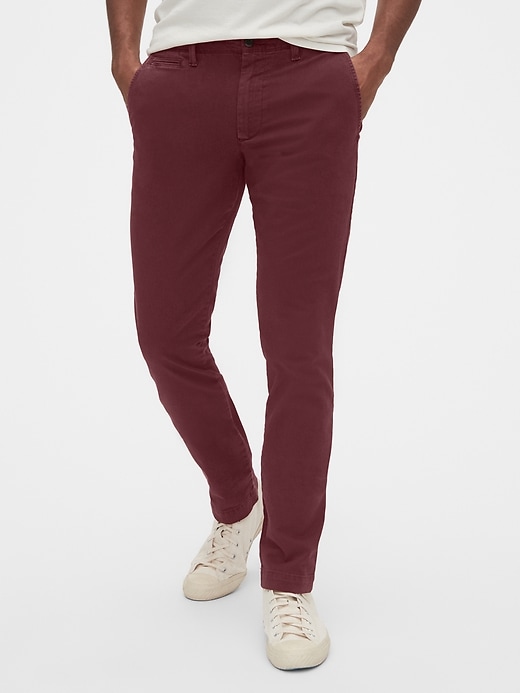 Buy Gap Black Essential Chinos in Slim Fit with Washwell from Next Slovakia