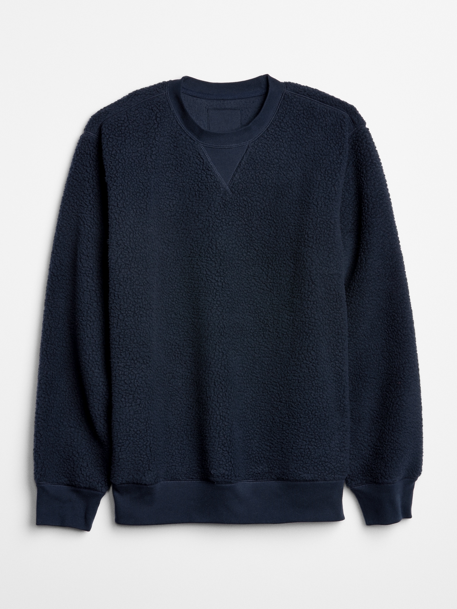 Gap logo fleece crewneck on sale sweatshirt