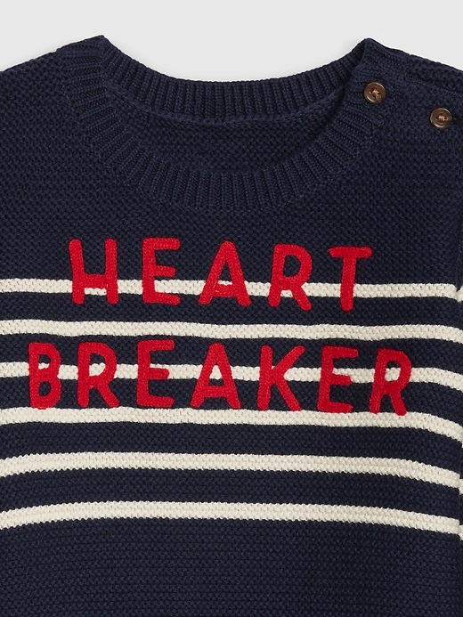 Image number 3 showing, Baby Heart Breaker Sweater