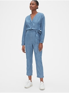 gap denim romper