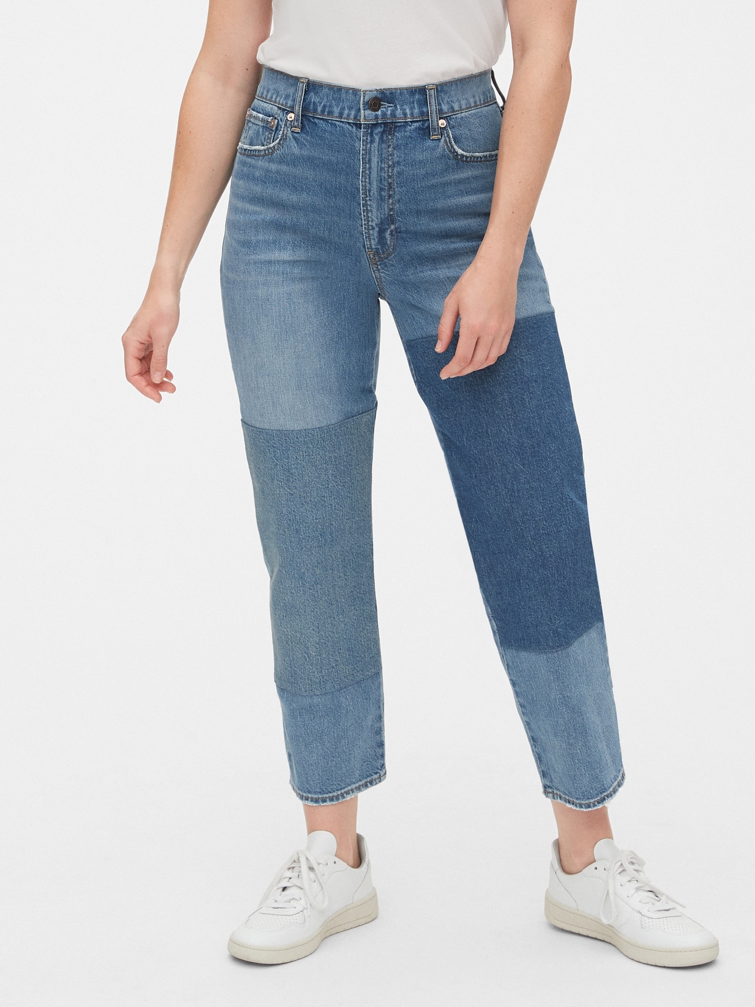 gap high rise straight jeans