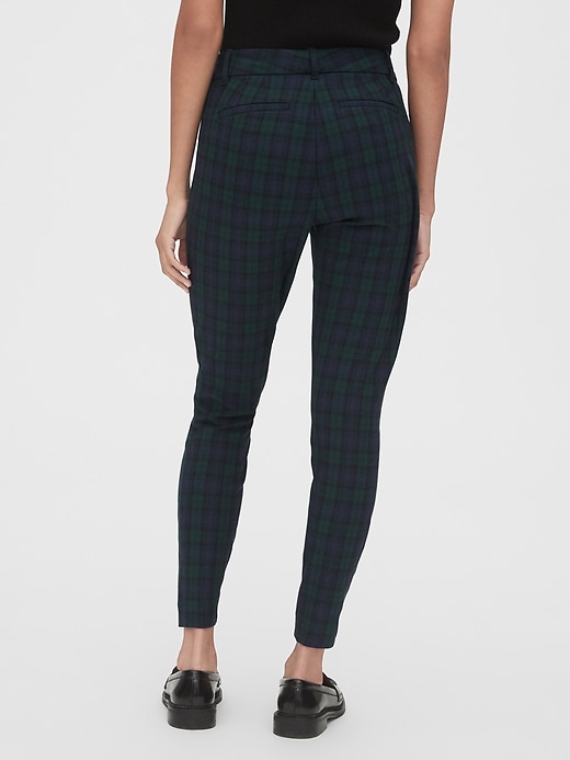 Image number 7 showing, Plaid Curvy Skinny Ankle Pants