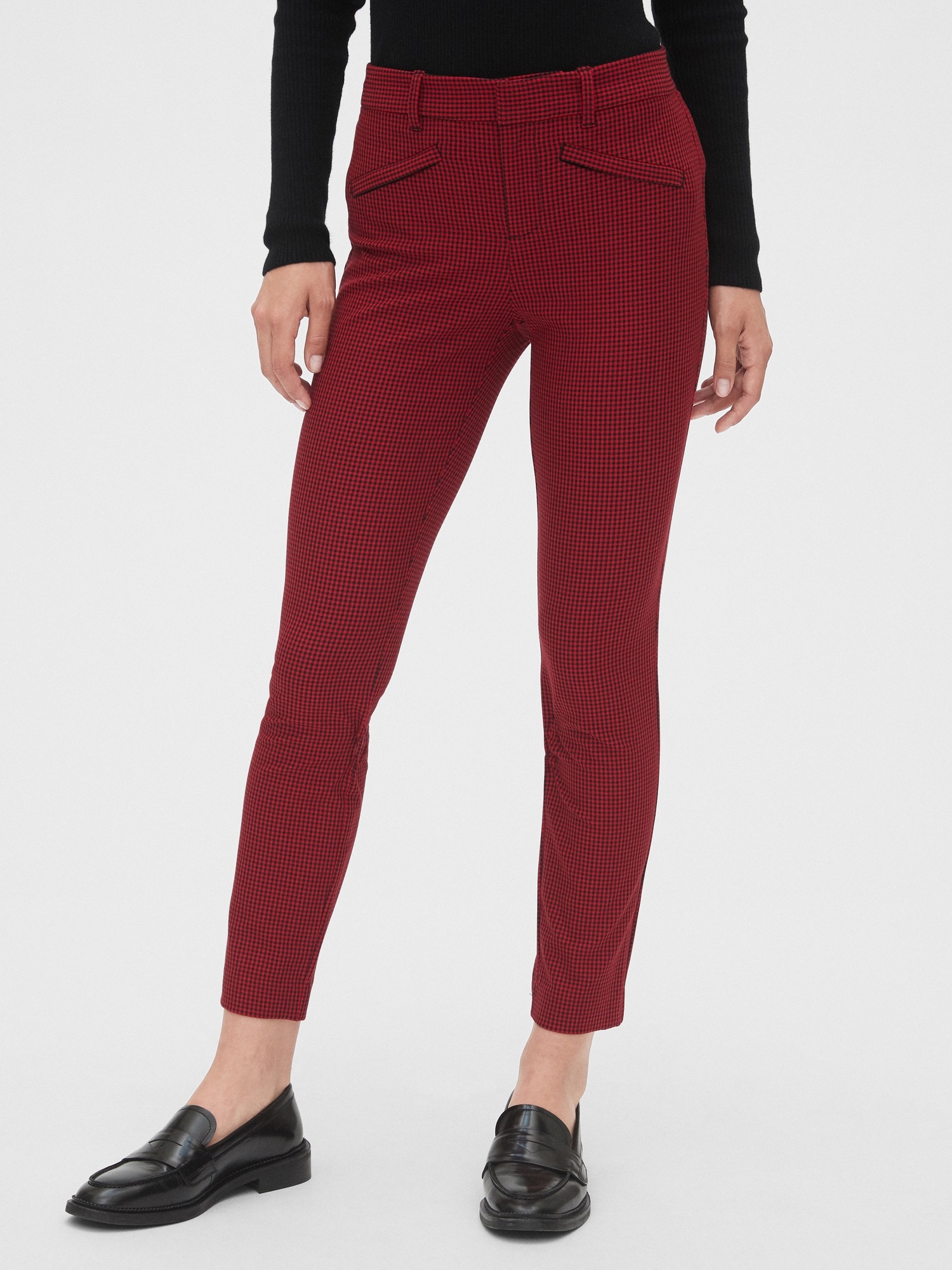 Gap hot sale checkered pants