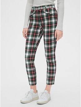 Gap plaid hot sale pants