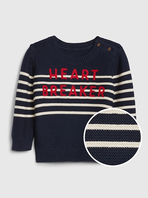 Image number 1 showing, Baby Heart Breaker Sweater