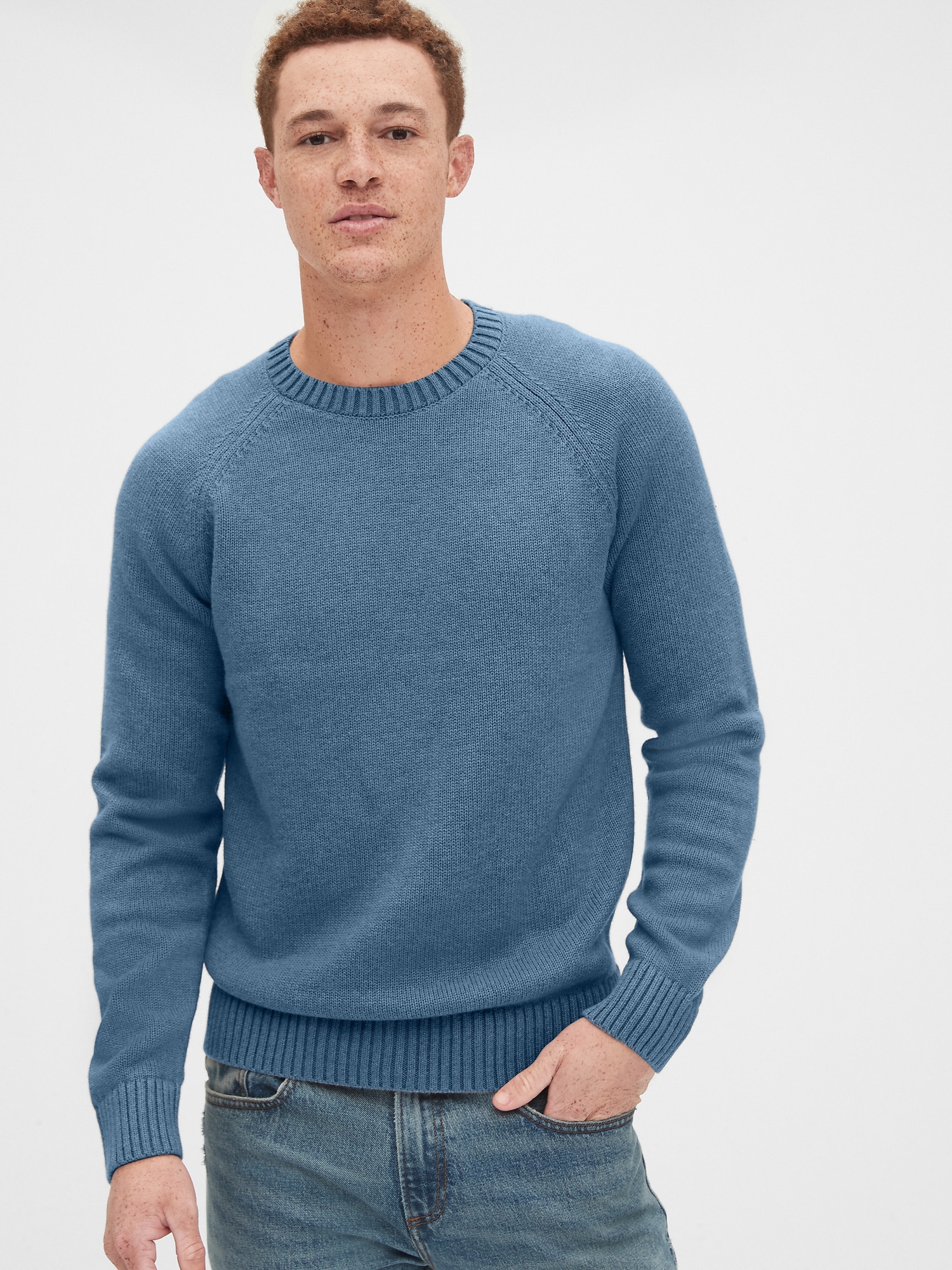 Crewneck raglan sweater new arrivals