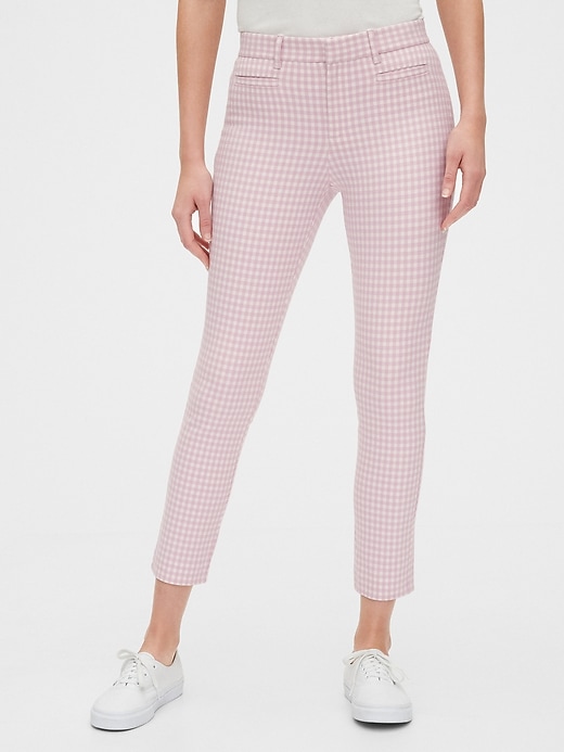 Gap gingham outlet pants