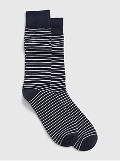 tall athletic socks striped