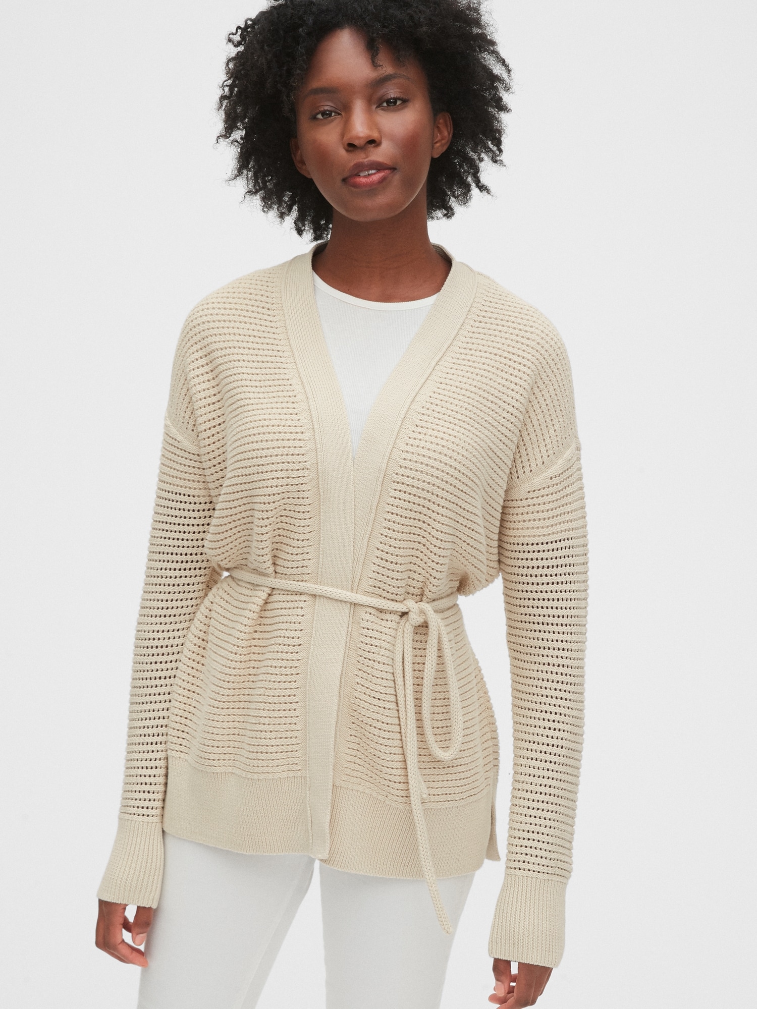 Gap 2025 cream cardigan