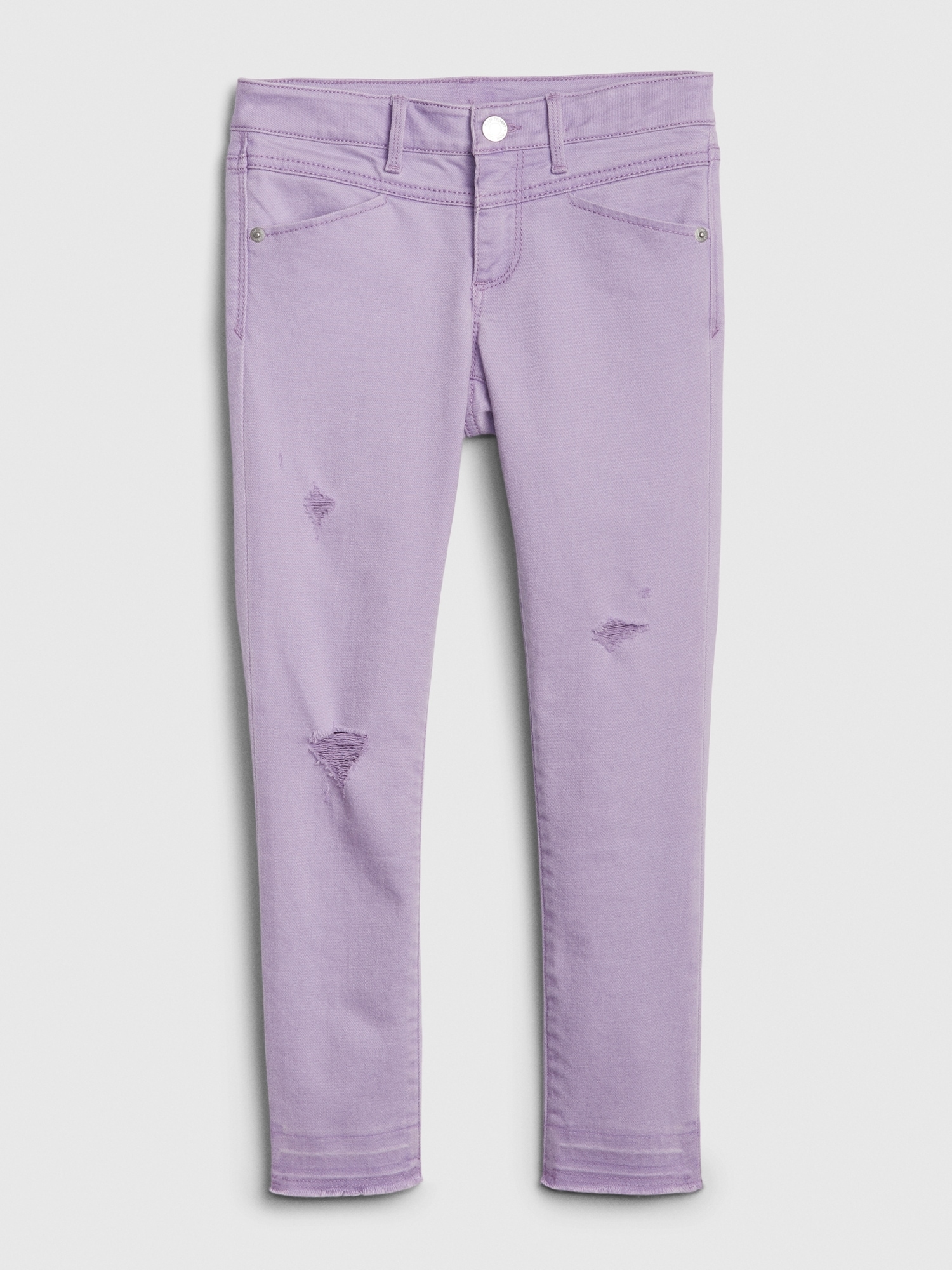 kids purple jeans