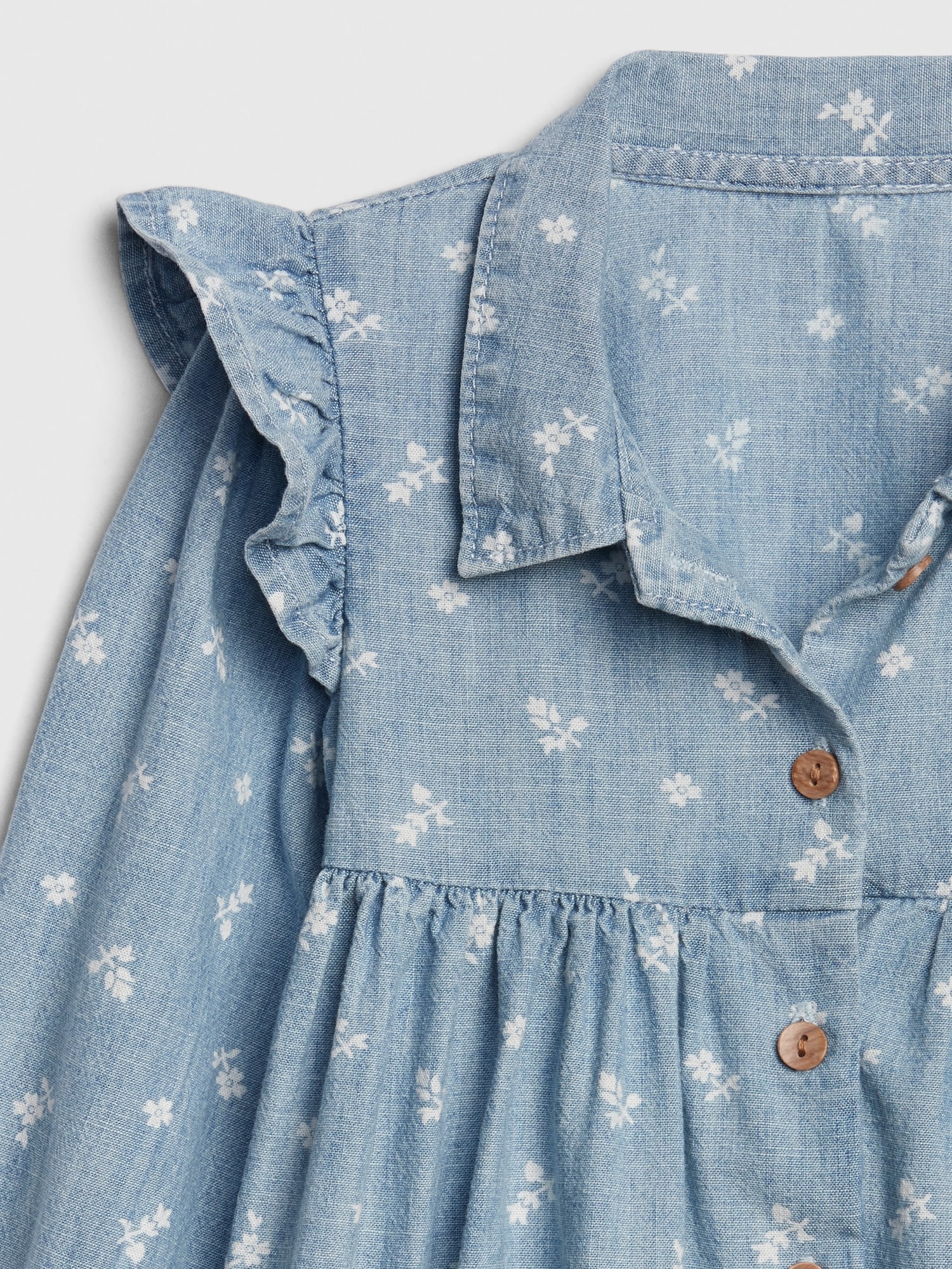 Chambray deals dress gap